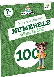 картинка Fise de exersat. Numerele pana la 100. Bun la mate 7+ magazinul BookStore in Chisinau, Moldova
