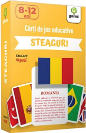 картинка Carti de joc educative. Steaguri. EduCard Expert magazinul BookStore in Chisinau, Moldova