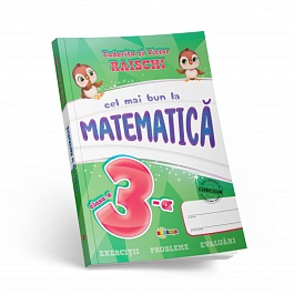 картинка Cel mai bun la Matematica cl.3-a magazinul BookStore in Chisinau, Moldova