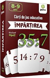 картинка Carti de joc educative. Impartirea. EduCard Expert magazinul BookStore in Chisinau, Moldova