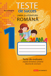 картинка Limba romana cl.1. Teste de succes. Teste de evaluare initiala, formativa, sumativa magazinul BookStore in Chisinau, Moldova
