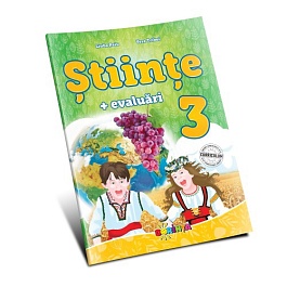 картинка Stiinte + evaluari cl.3. Caiet magazinul BookStore in Chisinau, Moldova