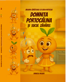 картинка Misiuni sanatoase cu eroii nutritiei. Domnita Portocalina si sucul zaharel magazinul BookStore in Chisinau, Moldova