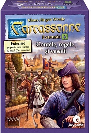 картинка Carcassonne - Extensia 6 - Contele, regele si vasalii magazinul BookStore in Chisinau, Moldova